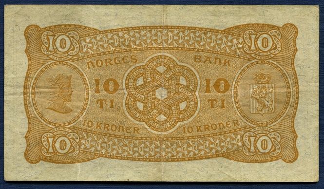 Hovedbilde 10 kr 1934 T.3538499 kv. 1/1-