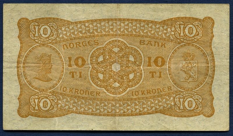 10 kr 1934 T.3538499 kv. 1/1-