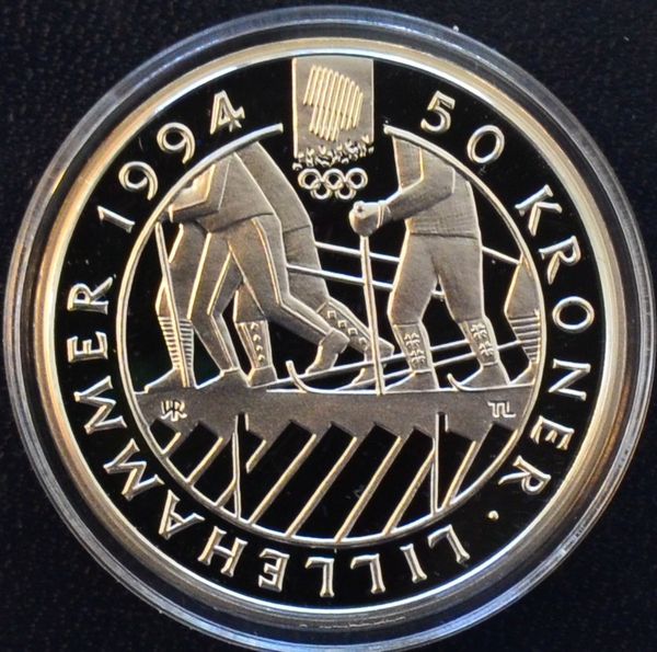 Hovedbilde 50 kr 1993 - Massemønstring