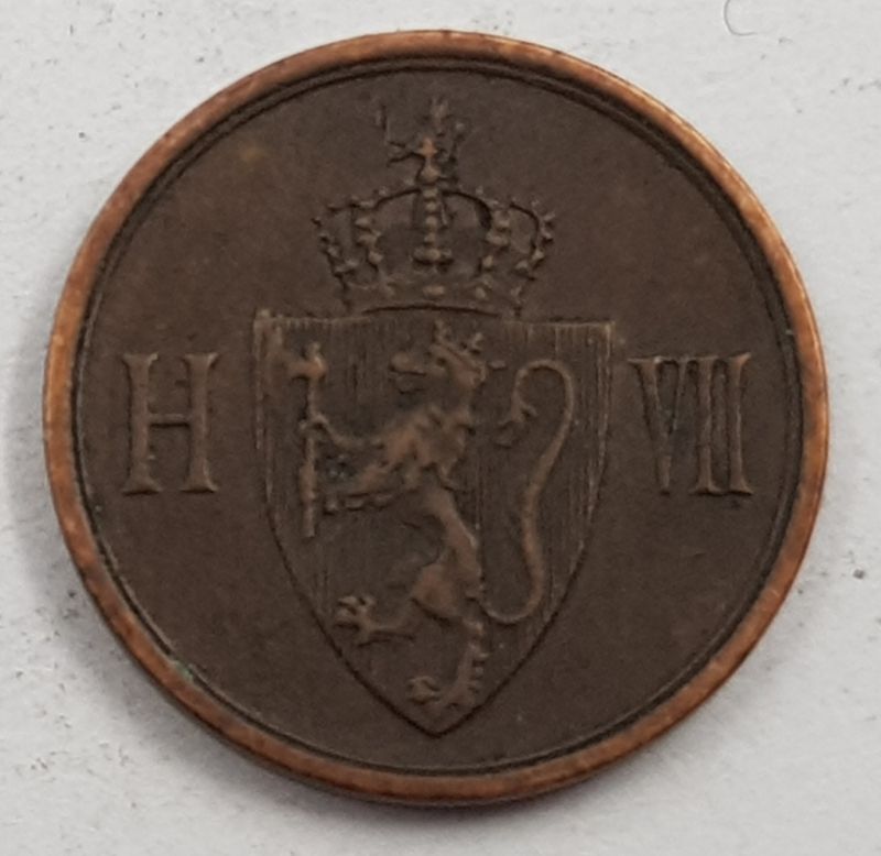 1 øre 1906 kv. 1+ (nr. 2)