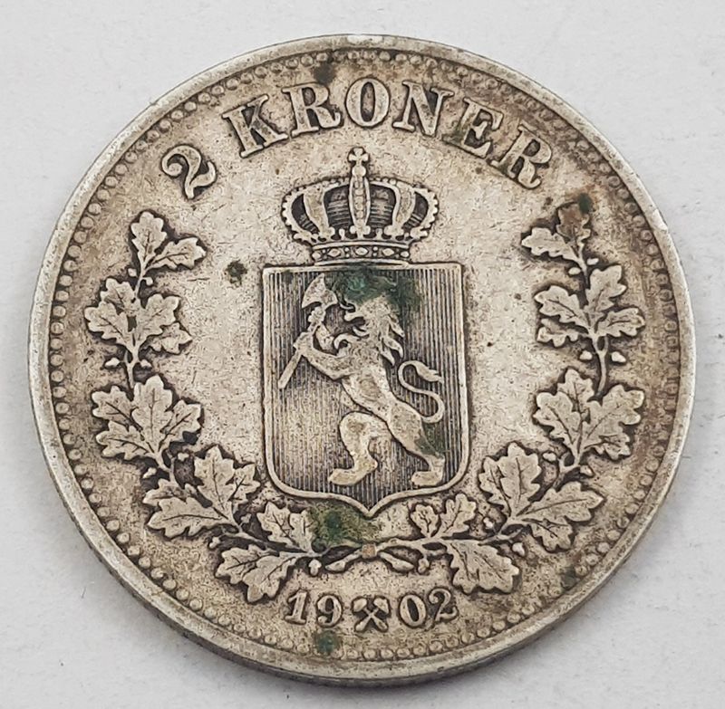 2 kroner 1902 kv. 1