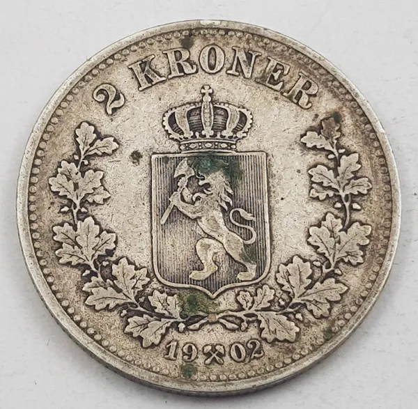 Hovedbilde 2 kroner 1902 kv. 1