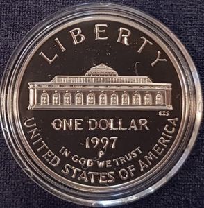 1 DOLLAR MINNEMYNTER