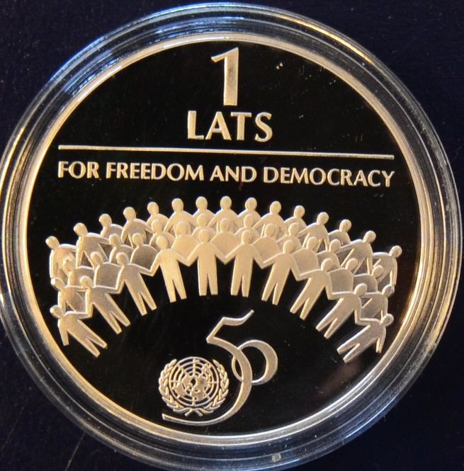 Hovedbilde Latvia: 1 lats 1995