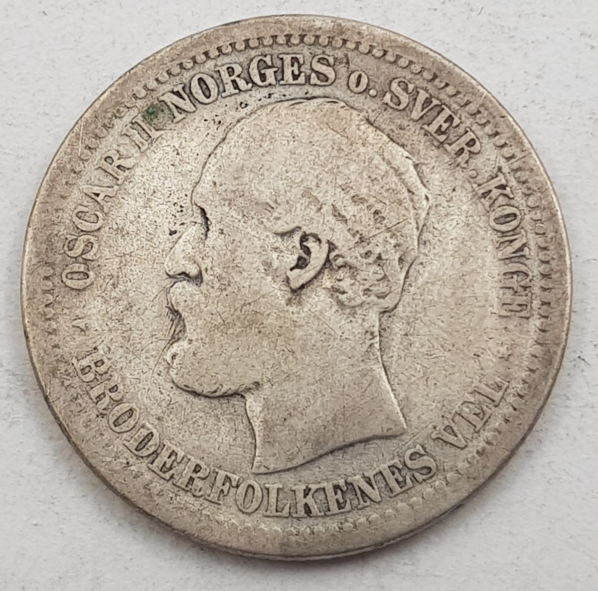 1 kr 1877 kv. 1-/2