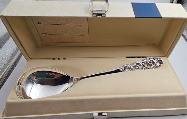 Hovedbilde Telesølv kremskje 23,3 cm (nr. 1)