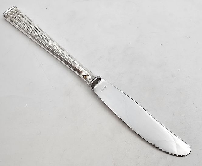 Hovedbilde Arvesølv: Stor spisekniv 21,5 cm m/tagger