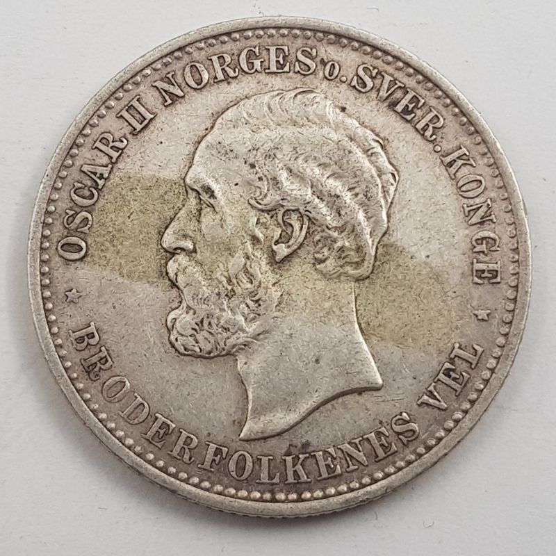 2 kroner 1902 kv. 1+