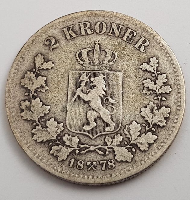 Hovedbilde 2 kroner 1878 kv. 1-