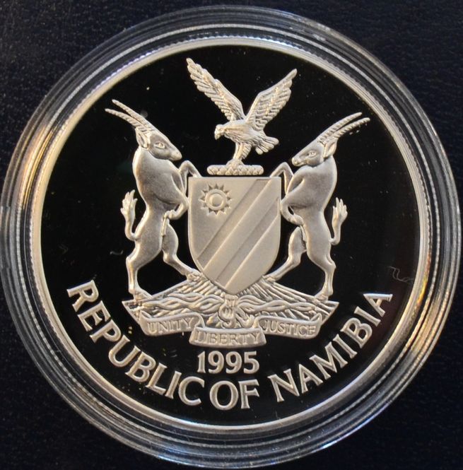 Hovedbilde Namibia: 10 dollars 1995 FN