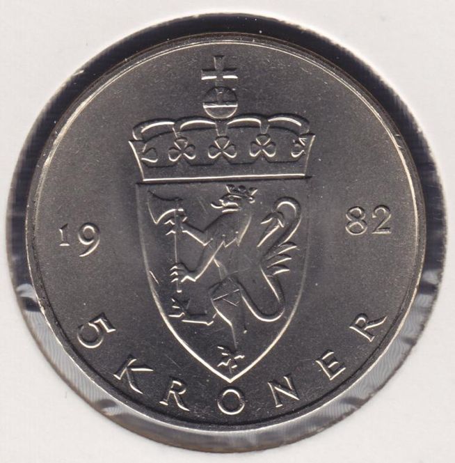 Hovedbilde 5 kr 1982 kv. 0