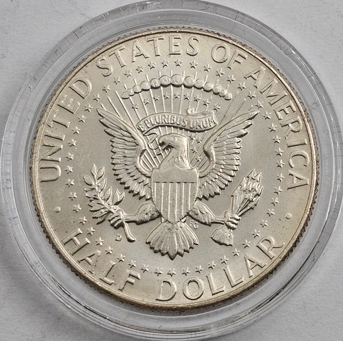Half dollar 1964 kv. 01