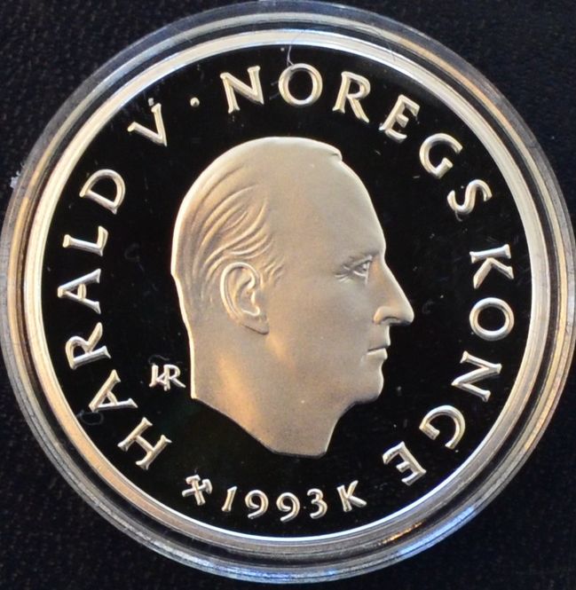 Hovedbilde 50 kr 1993 - Barn på skøyter