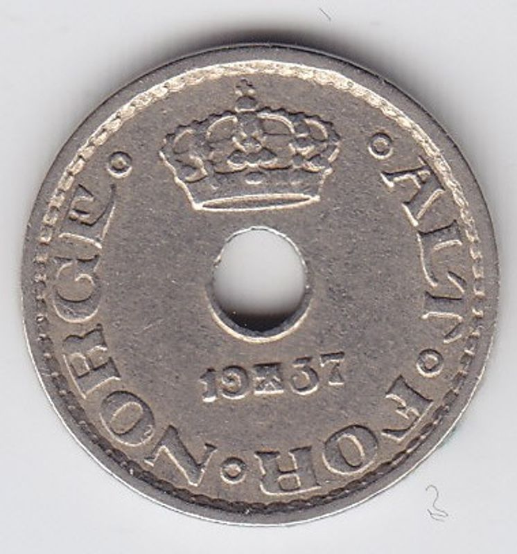 10 øre 1937 kv. 1
