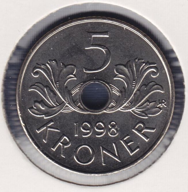 Hovedbilde 5 kr 1998 kv. 0