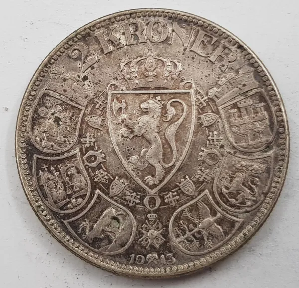 Hovedbilde 2 kr 1913 kv. 1/1+