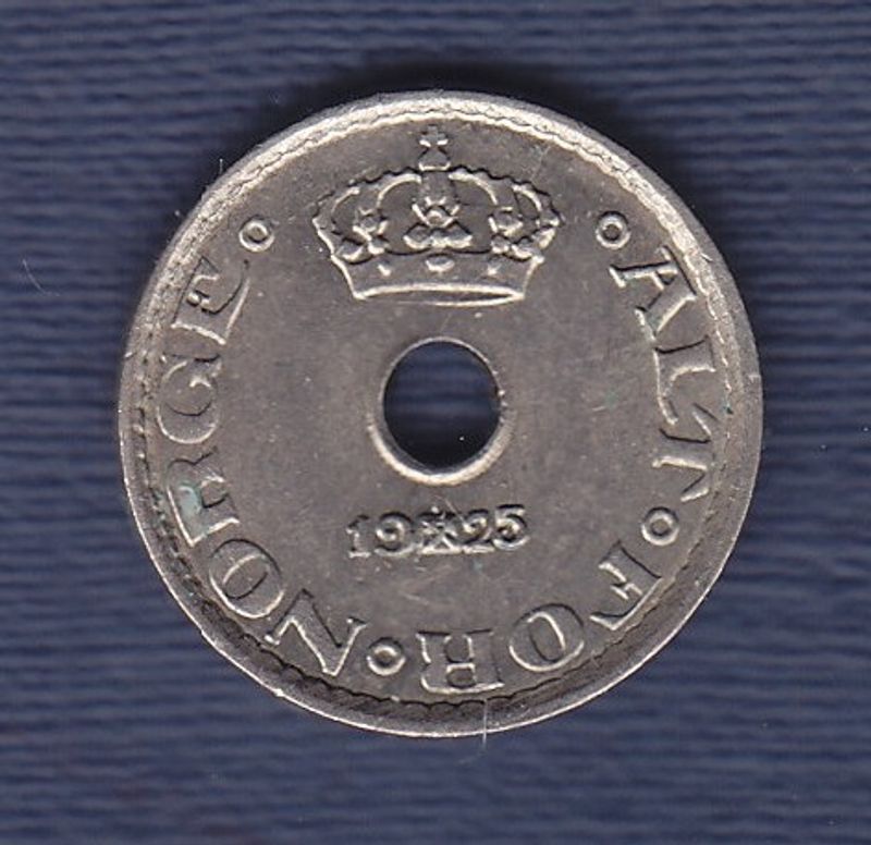 10 øre 1925 kv. 1+/01