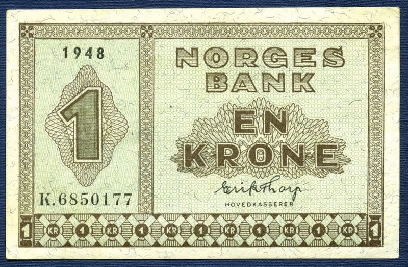 1 kr 1948 K.6850177 kv. 01
