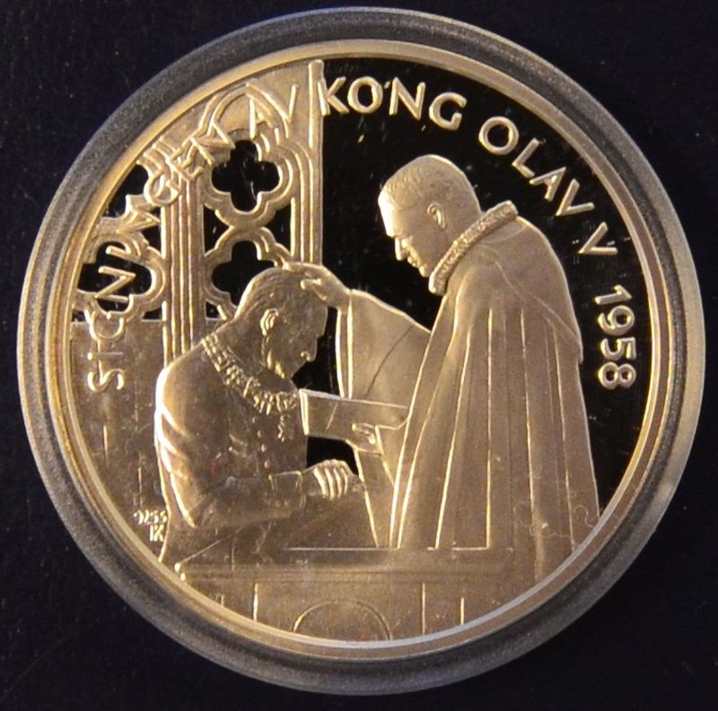 Signingen av Kong Olav V 1958