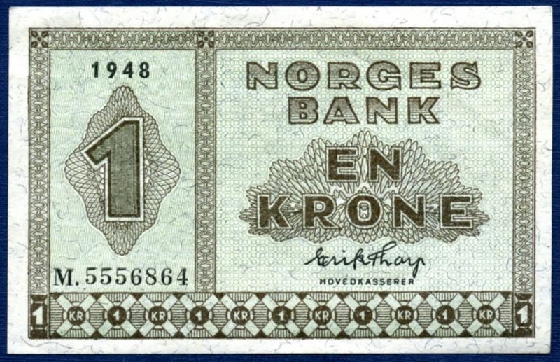 1 kr 1948 M.5556864 kv. 1+/01