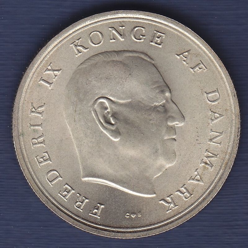 Danmark: 10 kr 1967 kv. 1+