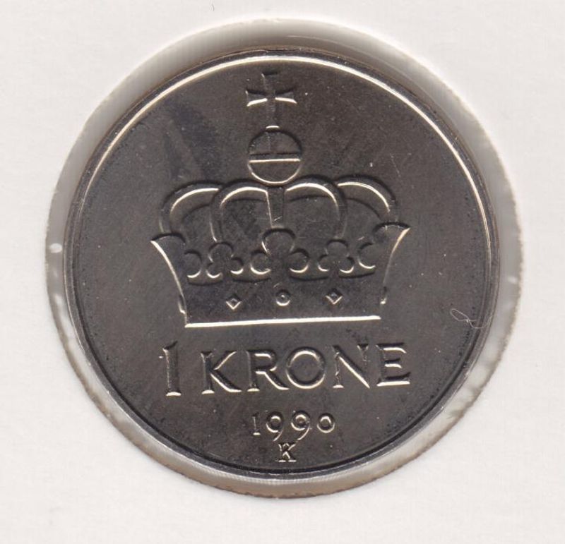 1 kr 1990 kv. 0