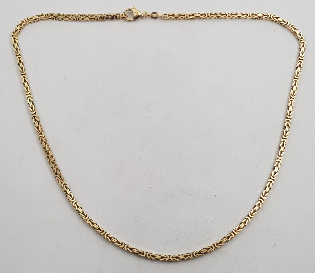 Kongekjede i 14 K gult gull