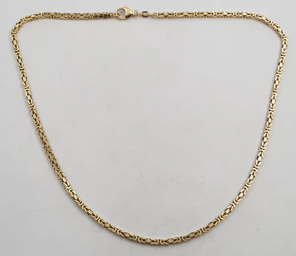 Hovedbilde Kongekjede i 14 K gult gull