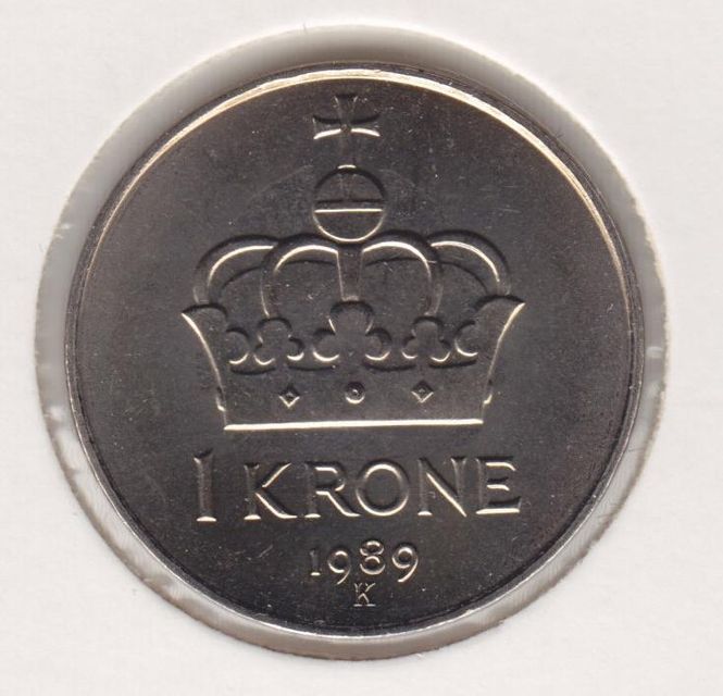 Hovedbilde 1 kr 1989 kv. 0