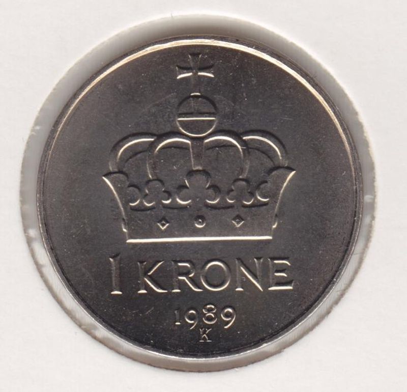 1 kr 1989 kv. 0
