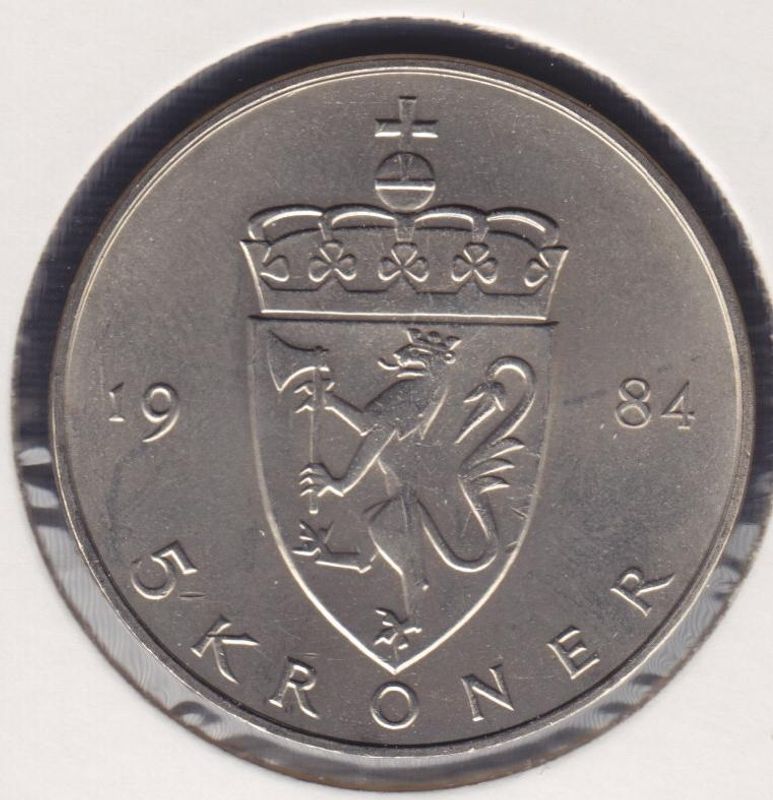 5 kr 1984 kv. 0