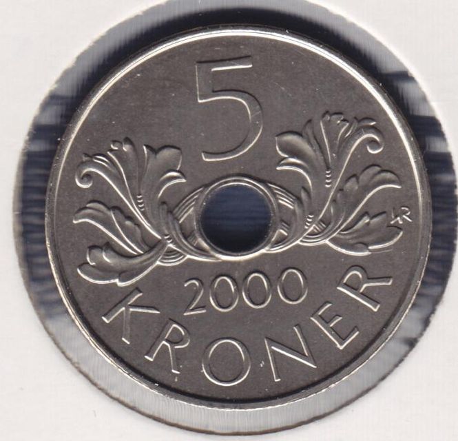 Hovedbilde 5 kr 2000 kv. 0