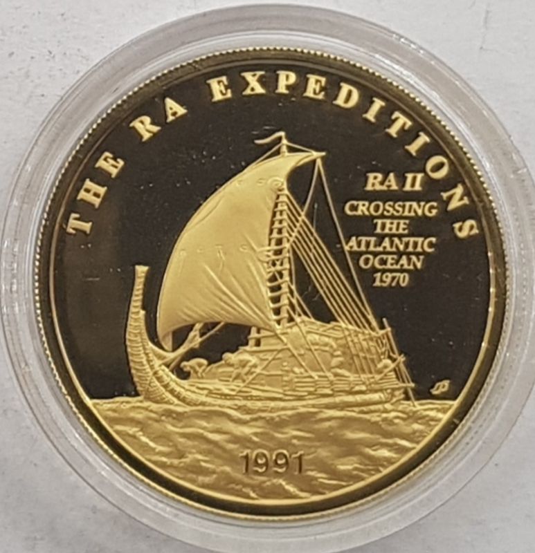 Samoa: 100 dollar 1991 - RA ekspedisjonen