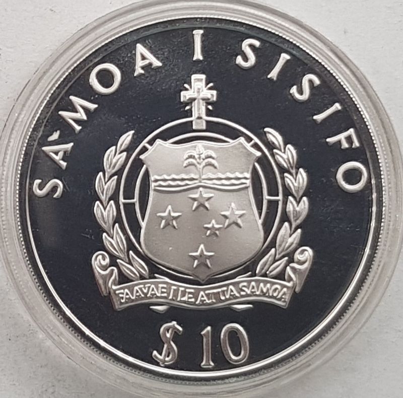 Samoa: 10 dollars 1991 - RA ekspedisjonen