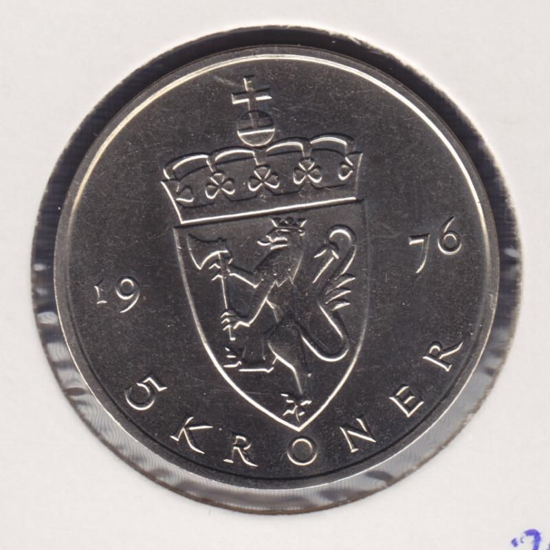 5 kr 1976 kv. 0
