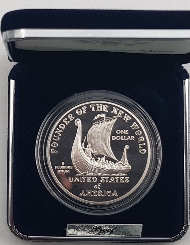 1 dollar 2000 - Leiv Ericson Proof