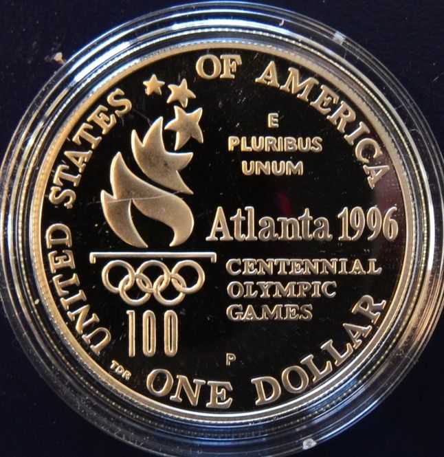 Hovedbilde USA: 1 dollar 1996 - Høydehopp